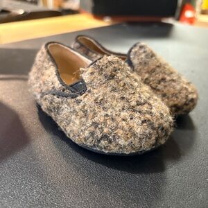Banana Republic Kids Tweed Slippers - Brown and Black